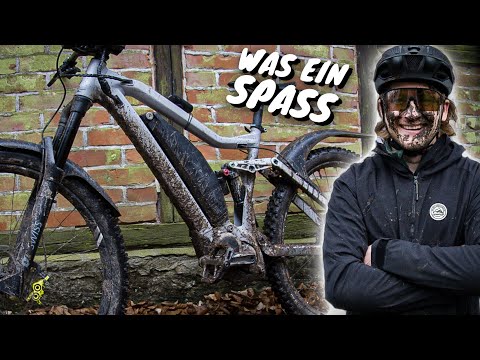 E MTB für DRECKWETTER 😉 - Mein Winter E BIKE von Haibike