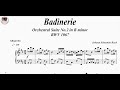 Badinerie, Orchestral Suite No.2 in B minor BWV 1067 - Johann Sebastian Bach, Piano