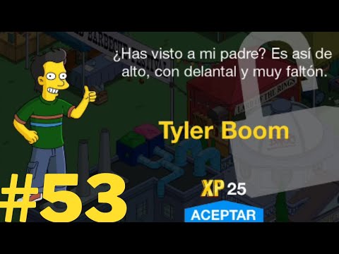 TYLER BOOM! | Los Simpson: Springfield | Parte 53