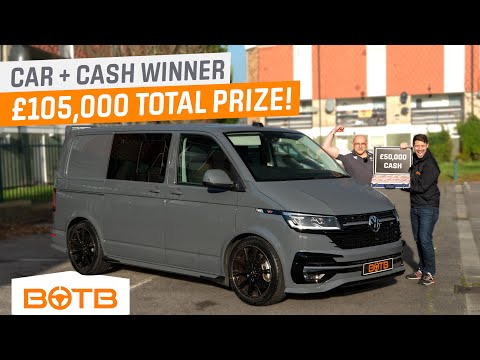 TRAIN DRIVER WINS £105,000 PRIZE! Gary Powell Wins ABT Transporter | BOTB Dream Car Winner