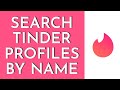 How To Search Tinder Profiles By Name Without Account (2023) | Find Someone On Tinder (Quick & Easy)