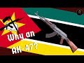 Why is there an AK-47 on Mozambique's Flag?