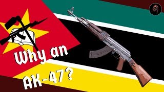 Why is there an AK-47 on Mozambique's Flag