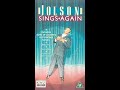Original VHS Opening And Closing To Jolson Sings Again UK VHS Tape