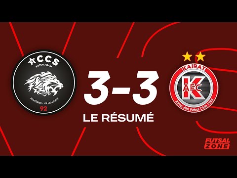 Ligue des champions Futsal - ACCS Futsal vs Kairat Almaty: (3-3)