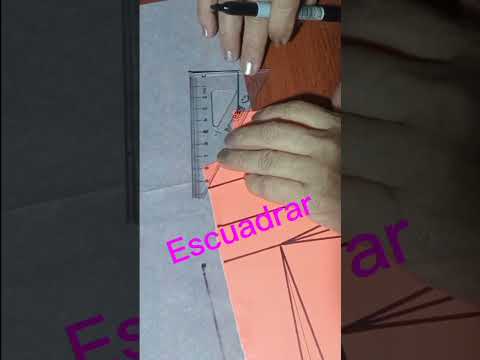 Aprende a trazar cuello Solapa incorporado¡¡¡¡📐✂