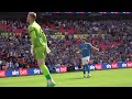 All 10 of the Wembley final penalties from our pitchside camera