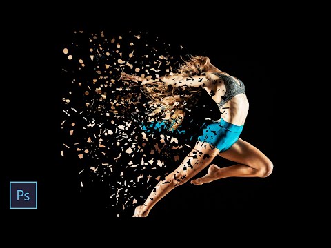 How To: Dispersion Effect In Photoshop (2 Min)
