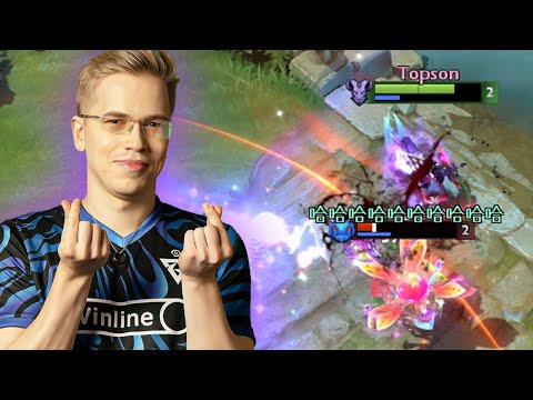 WHEN TOPSON PICK RIKI IN MID - Dota2