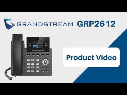 Grandstream GRP 2602P HD video