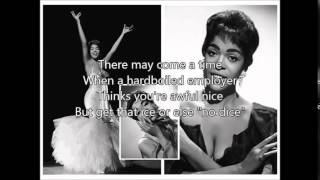 DELLA REESE - Diamonds Are A Girl's Best Friend（1960）with lyrics