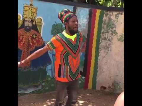 Jah Mason on the video set for Prove (feat. I Wayne)