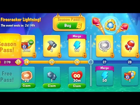 @Fishdom Atlantis Cup Stage Hard Level 37 - Hard Level 48. 🧨⚡Level 26 🔓