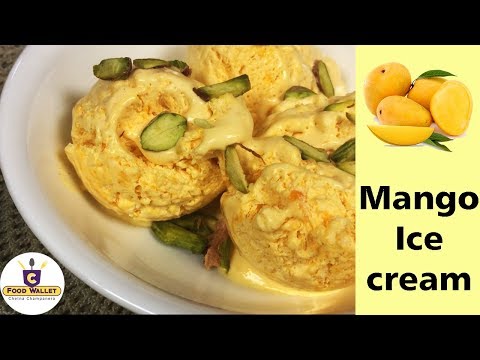 Mango ice cream | Chetna Champanera