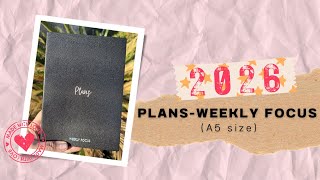 Weekly Focus Planner Walkthrough | New 5-Day Layout + Full Flip Through