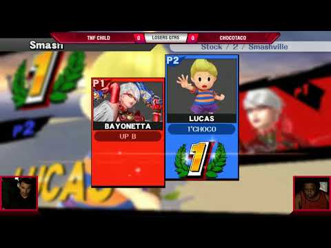 VS Weekly 6/21/18 - Losers Qtrs - TNF Child (Bayonetta) vs ChocoTaco (Lucas) - Smash 4