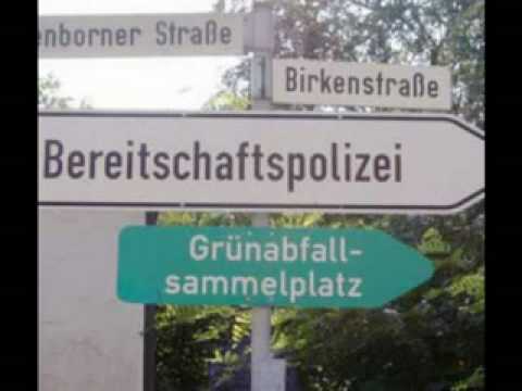 Die lustigsten Schilder Deutschlands
