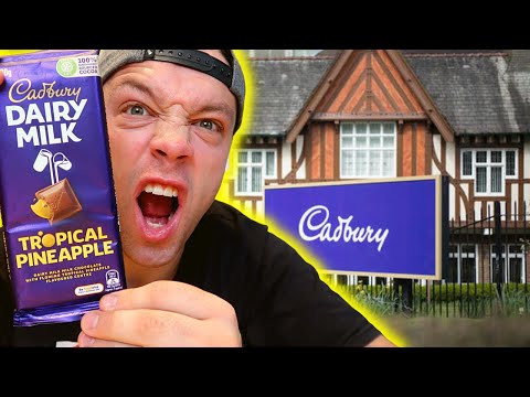 CHOCOLATE WITH PINEAPPLE WTF?! Australian Dairy Milk Tropical Pineapple | B&M | Food Review