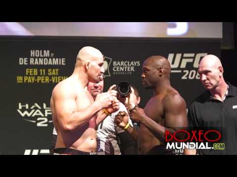 UFC 208 ENTIRE WEIGH IN HIGHLIGHTS
