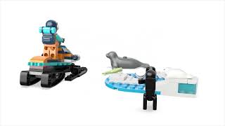 LEGO® City 60376 Arktický sněžný skútr