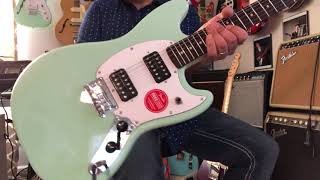 Video thumbnail for Squier Mustang First Impression & My Honest Opinion $149 Guitar In SURF GREEN W/ Humbuckers by Mike From Nashville