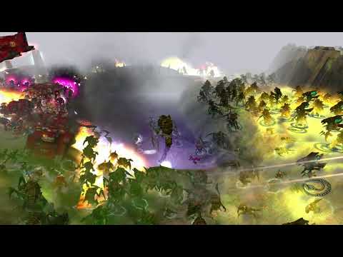 Unification mod dawn of war soulstorm  Tyranids vs blood angles