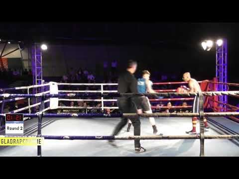 Fight 5 - John Nikora vs Alf Aitcheson - Multitrade Promotions - Auckland 02Dec17