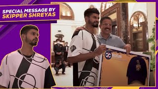 Shreyas Iyer's special message | KKR | IPL 2022