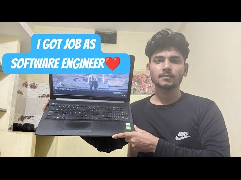 finally I become Software Engineer I got placement  and got job it ❤️ #engineering #btech #job #it