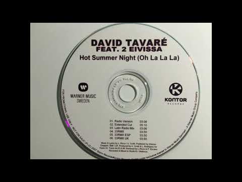 David Tavare Feat  2 Eivissa – Hot Summer Night (Oh La La La )(Radio Version)