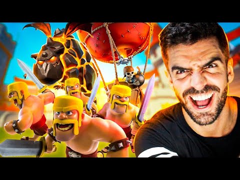 USEI O MAIS NOVO DECK DE LAVALOON DO CLASH ROYALE!