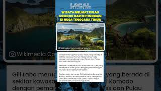 Gili Laba Sajikan Panorama Laut Flores dan Savana, Hijau saat Hujan, Kuning saat Kemarau Tiba