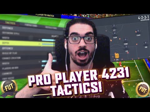*POST PATCH*😱 PRO PLAYER META 4231 CUSTOM TACTICS FOR FIFA 22 ULTIMATE TEAM ELITE & FUTCHAMPS