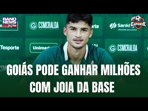 Goiás se aproxima de vender revelação da base para o Palmeiras