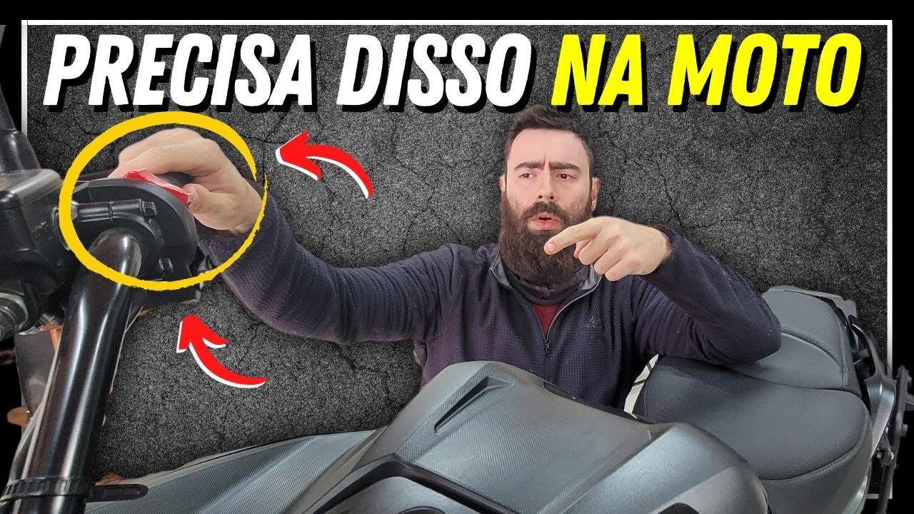 5 ACESSÓRIOS MAIS IMPORTANTES PARA MOTO / Coloque isso na sua moto agora / TODOS OS TIPOS ACESSÓRIOS