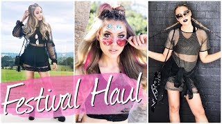 FESTIVAL FASHION TRY ON HAUL - Showpo, Princess Polly, Beginning Boutique