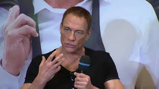 Jean-Claude Van Johnson Paris press conference (official video)