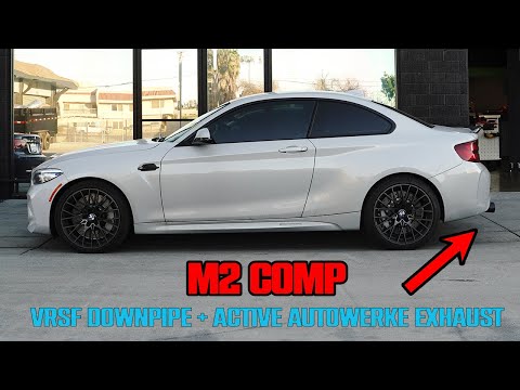 BMW M2 Competition Upgrades | Active Autowerke Signature Exhaust + VRSF Catless Downpipes