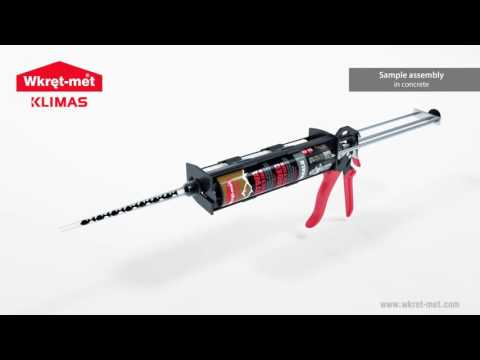 Chemical anchors – Klimas Wkret-met (EN)