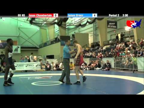 Jason Chamberlain vs. James Green at 2013 ASICS University Nationals - FS