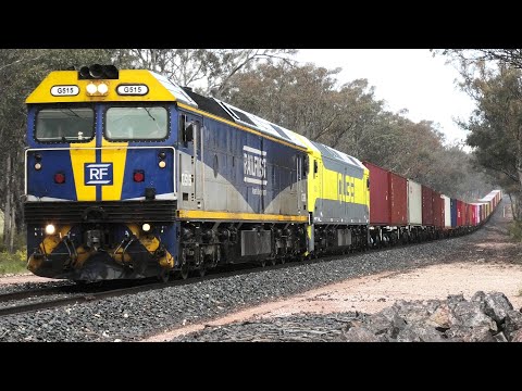 QUBE`s G515-532 on 9173 to the Ultima Hay siding.   20-09-21.