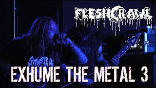 Fleshcrawl LIVE {FULL SHOW - 3 Cams} @ Exhume The Metal 3 Day 2 - Zinsholz 2018 - Dani Zed