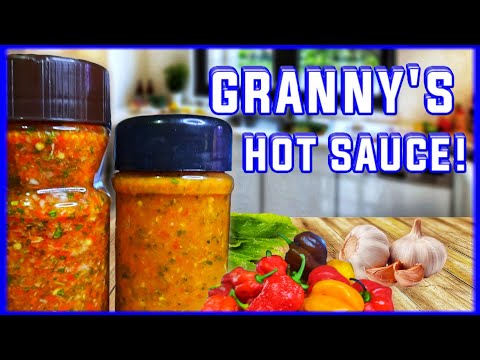 How to Make Hot Sauce (My GRANNY'S Pepper Sauce)
