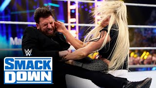 Charlotte Flair makes Drew Gulak say “I Quit”: SmackDown, April 15, 2022