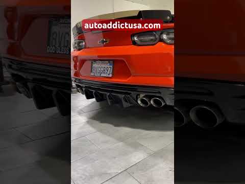 6th gen Camaro RF-1 Diffuser! @AutoAddictUSA #autoaddictusa #camaro #camaromods