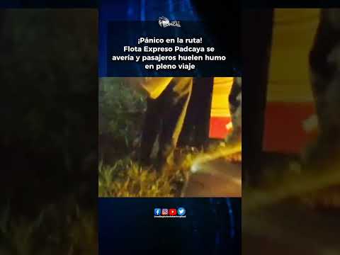 #ultimahora // Incidente en la ruta por la flota Padcaya de Tarija