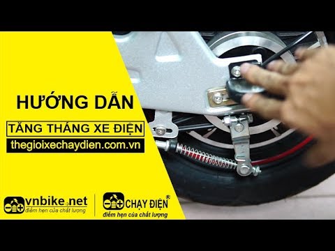 Hướng dẫn tăng thắng xe đạp điện, xe máy điện
