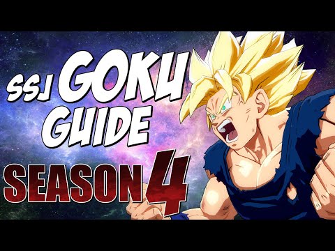 Goku (SSJ) BnB Combos & Basics Guide | DRAGON BALL FIGHTERZ SEASON 4