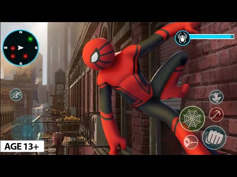 Spider Stickman Rope Hero 2 - Vegas Gangster Crime Simulator