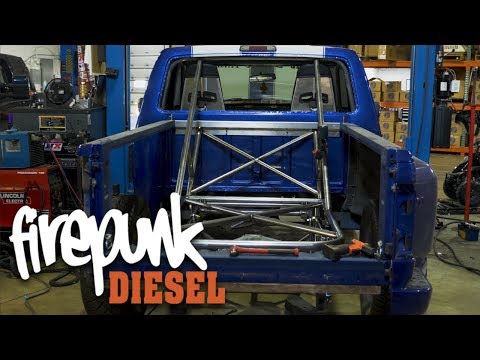 FORD LIGHTNING - 4X4 CONVERSION - 8.50 CAGE - BACK HALF AND 4-LINK FAB